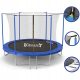 FITNESS STAR Trampolin s mrežom, 183 cm, Plavo-crni