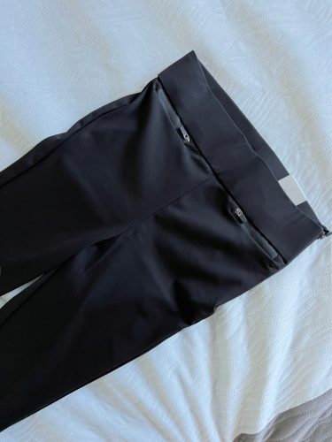  ZARA tajice tajice, crne, džepovi na volane, xs