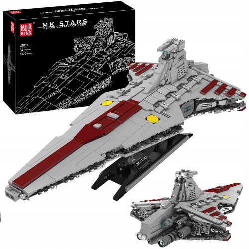  Mould King Star Wars Republic Attack Cruiser Model Building Blocks Igračke