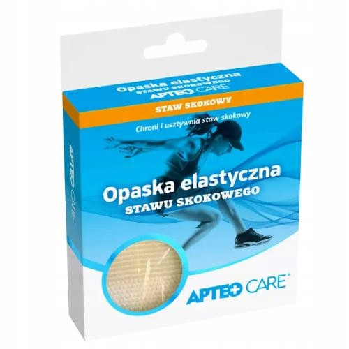 APTEO CARE Elastična bandaža za gležanj, veličina L, 1 kom