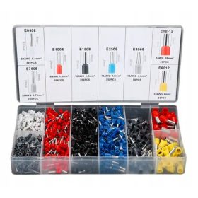 Izolirane tuleje za kabele - Komplet 1200 komada u bojama