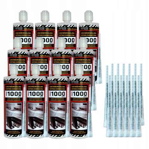 Kemijska sidra s priborom CCH 12xCCHPESF410-ZST