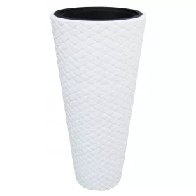    Prosperplast saksija 40 cm x 40 x 78 cm promjer 40 cm plastična bijela