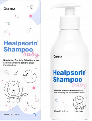 DERMZ HEALPSORINBABY Šampon za djecu, 300ml - Nježan i hranjiv