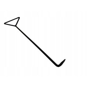   KUKA ZA POKLOPCE KANALIZACIJSKIH ŠAHOVA 800 MM 80 CM KOVAČKA