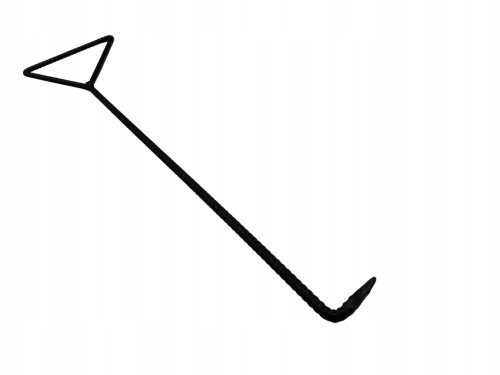 KUKA ZA POKLOPCE KANALIZACIJSKIH ŠAHOVA 800 MM 80 CM KOVAČKA