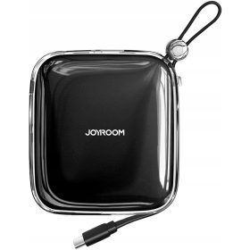   Powerbank Joyroom Jelly Series JR-L002B 10000mAh 22.5W s USB kablom CRNI