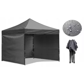 Vrti paviljon za komercijalne svrhe 3x3 m siv