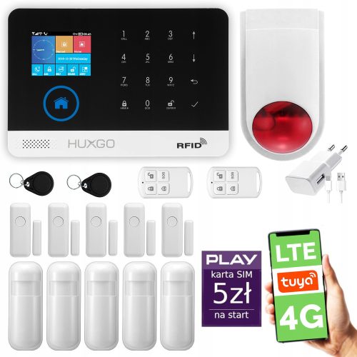 Bežični gsm + wifi alarm HUXGO HXA003 4G LTE