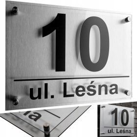 Kućni broj MGD 32 x 22 cm