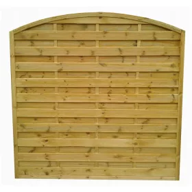 Drvena ograda s pergolom i lukom 180 x 180 cm