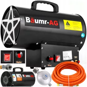   Plinski grijač BAUMR-AG GH-15 25kW + Set s reduktorom i crijevom