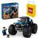 LEGO City 60402 Plavi kamion čudovišta + LEGO papirnata vrećica za darove srednje veličine M 41x34x12 cm