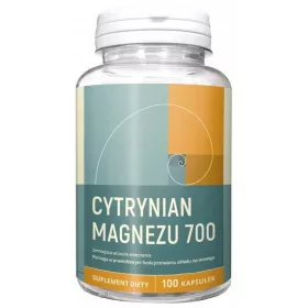   Kapsule Magnezijevog Citrata za Zdravu Regeneraciju i Otpornost, 100x700mg