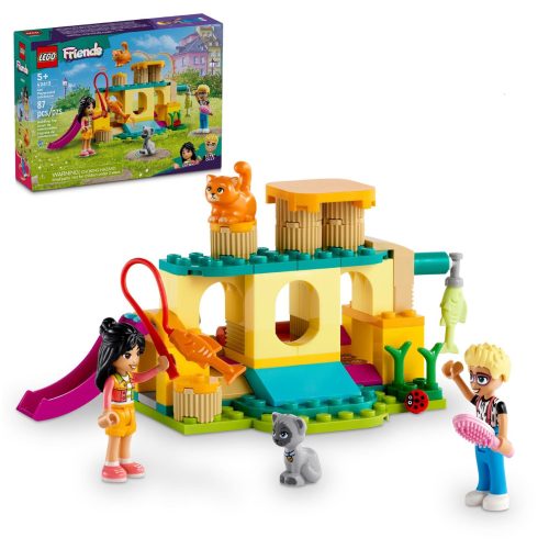  LEGO Friends 42612 Pustolovine mačjeg igrališta + LEGO papirnata vrećica 6315786 žuta 24x8x18 cm