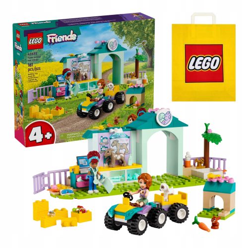  LEGO Friends 42632 Veterinarska klinika za domaće životinje + VP papirna vrećica LEGO 6315792 Srednja