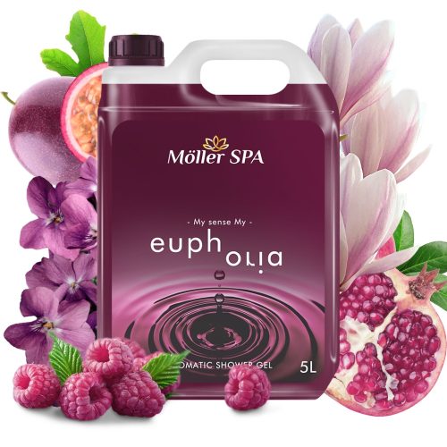 Möller SPA - EUPHORIA ŽENSKI GEL ZA TUŠIRANJE S MIRISOM PARFEMA 5L