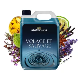   Möller SPA VOLAGE ET SAUVAGE KREMASTI GEL ZA TUŠIRANJE S MIRISOM MUŠKOG PARFEMA 5L