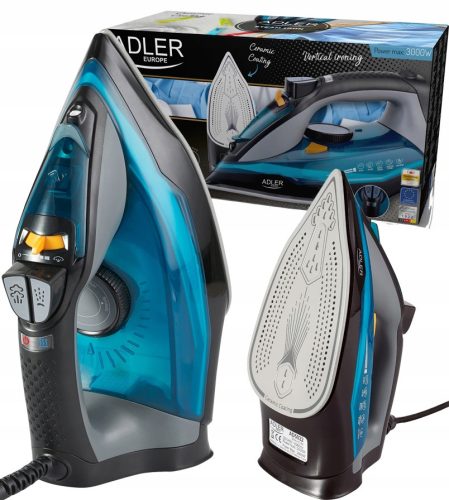  ADLER AD5032 glačalo 3000 W + JAMSTVENI LIST PROIZVODA