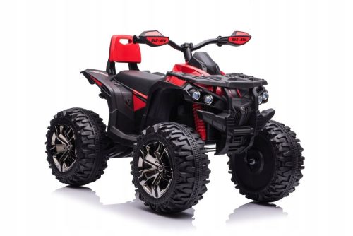 Quad bicikl za djecu na bateriju 4x4 s mekanim EVA kotačima, kožom i daskama