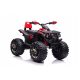 Quad bicikl za djecu na bateriju 4x4 s mekanim EVA kotačima, kožom i daskama