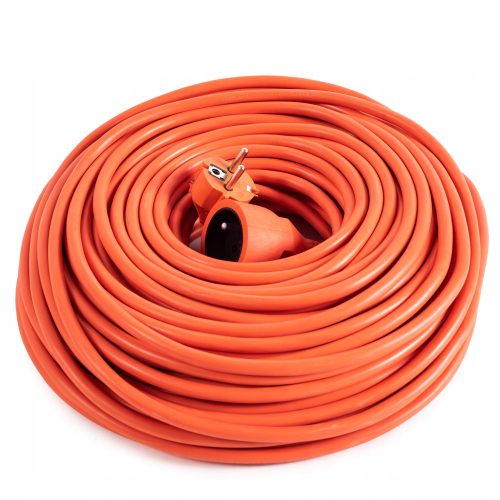 Vrtni produžni kabel 50 m, 1 kom crvene utičnice