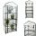 Mini staklenik za vrt s policom za balkon 160x68x51 cm