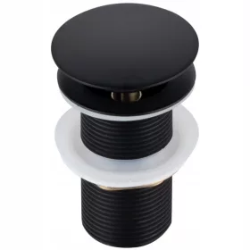 Klik-Klak Čep za Umyvadlo AquaUno, Čierny Mosad