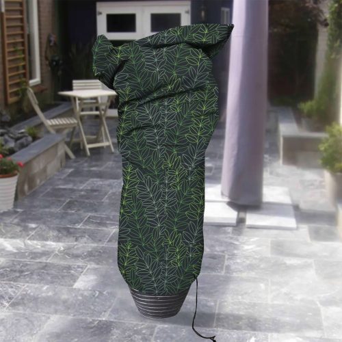 Čarobni zaštitni pokrov za biljke Capi, zelena i crna boja, 75x150 cm