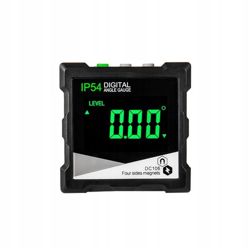 Digitalni kutomjer LCD 60 mm sa inklinometrom i četverostranim magnetom s baterijom