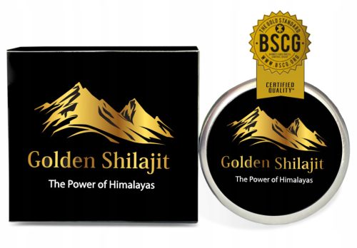 Golden Shilajit – Organska Smola Bogata Esencijalnim Mineralima