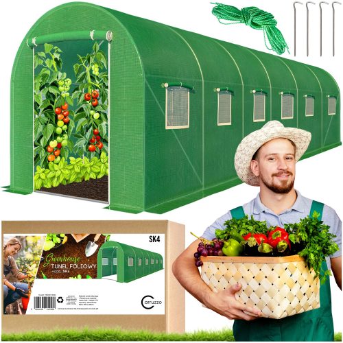 Vrtni plastenik Carruzzo 6 x 2,5 m x 200 cm