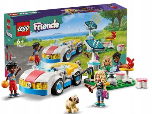  LEGO Friends 42609 Električni automobil i stanica za punjenje