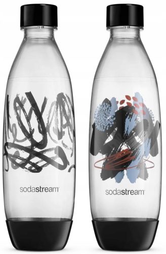  SodaStream Fuse 2x1L crne boce za perilicu posuđa