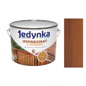   Jedynka IMPREGNACIJA ZA DRVO s VOSKOM 10l - Dekorativna i zaštitna impregnacija za vanjsku orahovinu