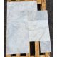 Mugla White Tumbled French Pattern Set Mramorne Pločice - bijele - puzzle