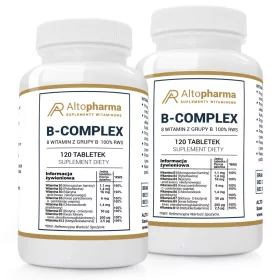   Altopharma® Kompleks Vitamina B— 100% RWS, Bez Punila, 240 Tableta