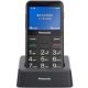 Panasonic KX-TU155EXBN Seniorski Mobilni Telefon 2,4" Bluetooth Crni