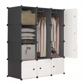   MODULARNI ORMARIĆ ZA KNJIGE I DOKUMENTE 111 x 164 x 47 cm ANTRACIT