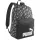 Crni školski ruksak Puma Phase AOP, sivi i srebrni, 22L