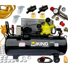    Uljni kompresor Wiking Polska W-0.36/10 200L 400V 200 l 10 bara