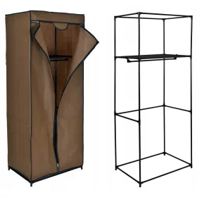 Ormar za odjeću Fela 60 x 152 x 45 cm, smeđe nijanse