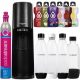 Set za vodu Sodastream Terra Crni 16 kom