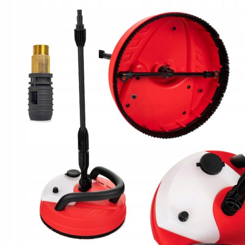 LEHMANN T-RACER ČETKA ZA PRANJE PATIO CUBE + VELIKI SPREMNIK ZA KEMIJE
