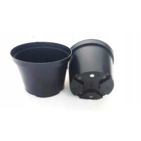    Zoigarden posuda za cvijeće 22,8 cm x 22,8 x 17,4 cm promjer 22,8 cm plastična crna