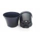  Zoigarden posuda za cvijeće 22,8 cm x 22,8 x 17,4 cm promjer 22,8 cm plastična crna
