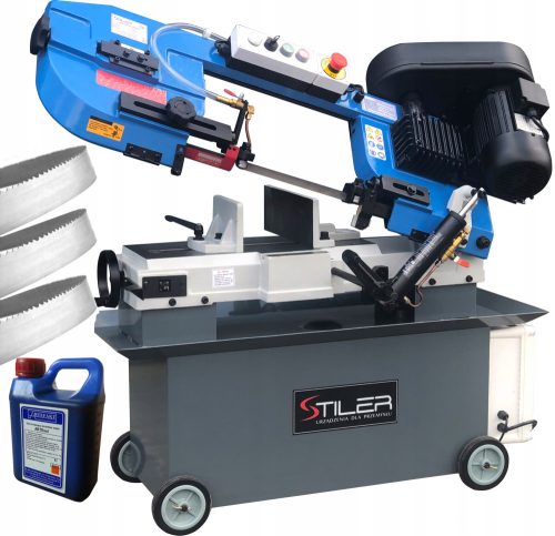 TRAČNA PILA STILER BS712N STROJ ZA REZANJE METALA 400V 305 MM 3 TRAKE GRATIS
