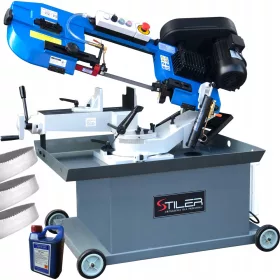   TRAČNA PILA STILER 712R STROJ ZA REZANJE METALA 400V 210 MM 3 TRAKE GRATIS