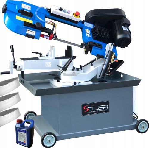 TRAČNA PILA STILER 712R STROJ ZA REZANJE METALA 400V 210 MM 3 TRAKE GRATIS