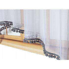  NJEŽNE ZAVJESE SA POMPONIMA, boje